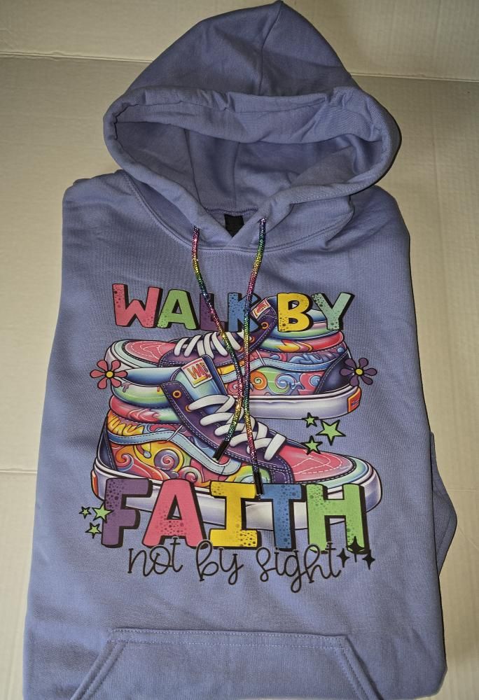 Walk by Faith, Not by Sight Hoodie