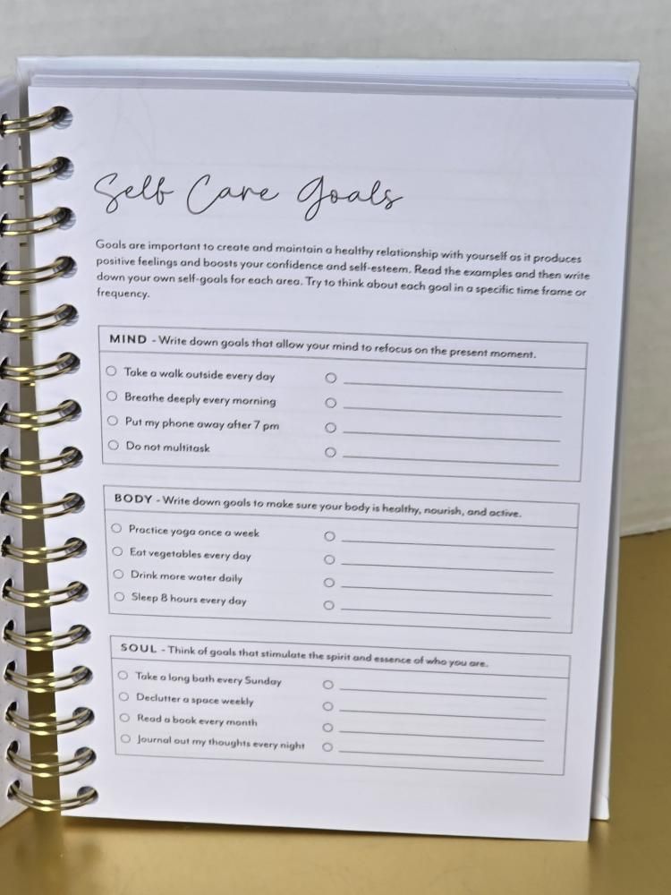 Self-Care Journal