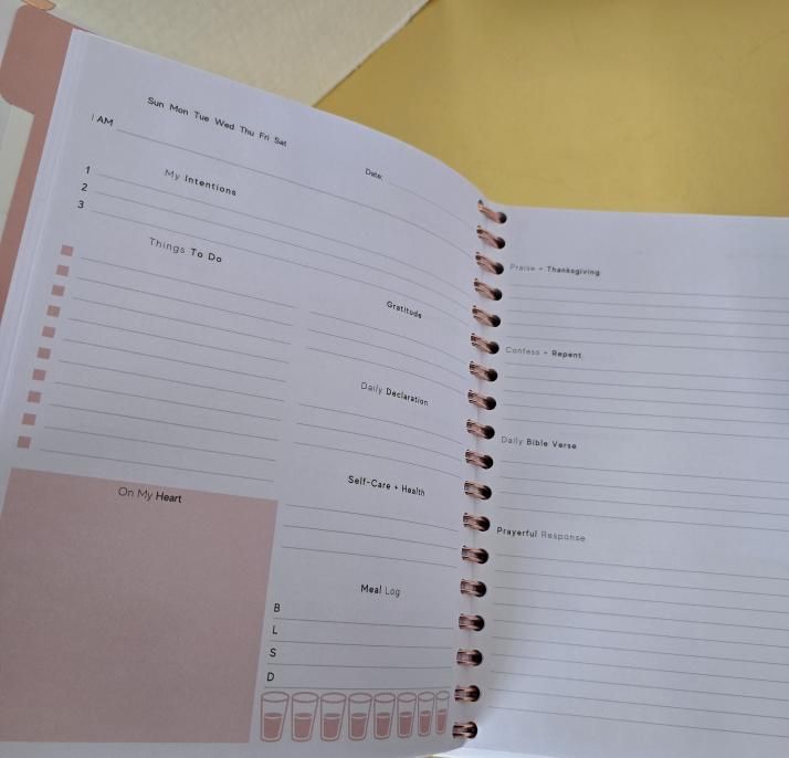 Pray on it, Pray over it. Pray through it Prayer Journal