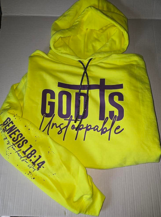 God Is Unstoppable Hoodie