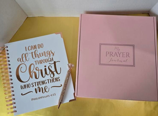 I can do all Things through Christ that strengthens me Prayer  Journal