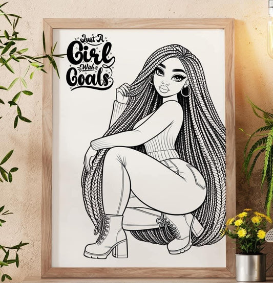 Just a girl w/ goals